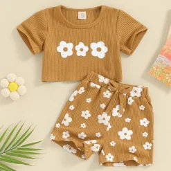 Mini Fashion™ - komfortabelt og stilfuldt - sommersæt til babypiger Fashion