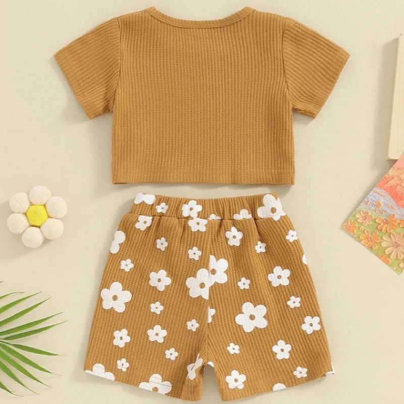 Mini Fashion™ - komfortabelt og stilfuldt - sommersæt til babypiger Fashion