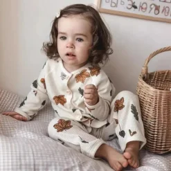 Mini Fashion™ - Luftig bomuld - Pyjamas til børn Fashion