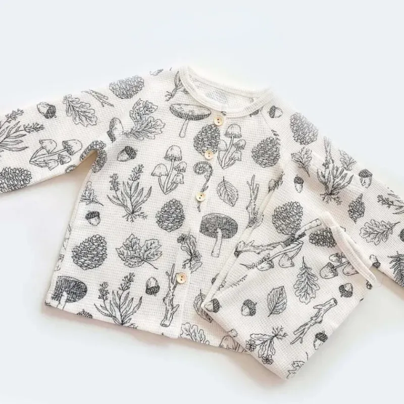 Mini Fashion™ - Luftig bomuld - Pyjamas til børn Fashion