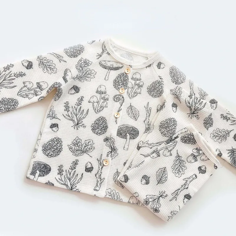 Mini Fashion™ - Luftig bomuld - Pyjamas til børn Fashion