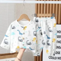 Mini Fashion™ - Luftigt Materiale - Tøjsæt i Hør Hot