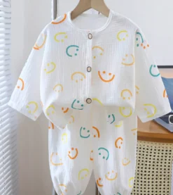 Mini Fashion™ - Luftigt Materiale - Tøjsæt i Hør Hot