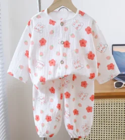 Mini Fashion™ - Luftigt Materiale - Tøjsæt i Hør Hot