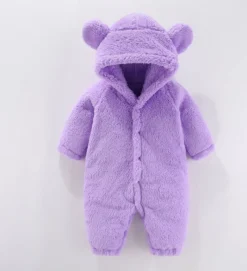 Mini Fashion™ - Med hætte - Fleecedragt Sale