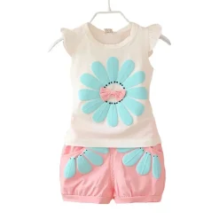 Mini Fashion™ - Merry Adventures - Sommersæt i bomuld New