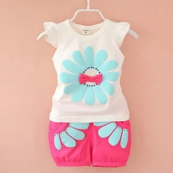 Mini Fashion™ - Merry Adventures - Sommersæt i bomuld New