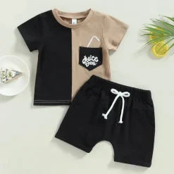 Mini Fashion™ - Moderigtige Farver - Sommersæt til drenge Sale