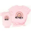 Mini Fashion™ - Mor og Datter - Matchende T-shirt og Bodystocking Online