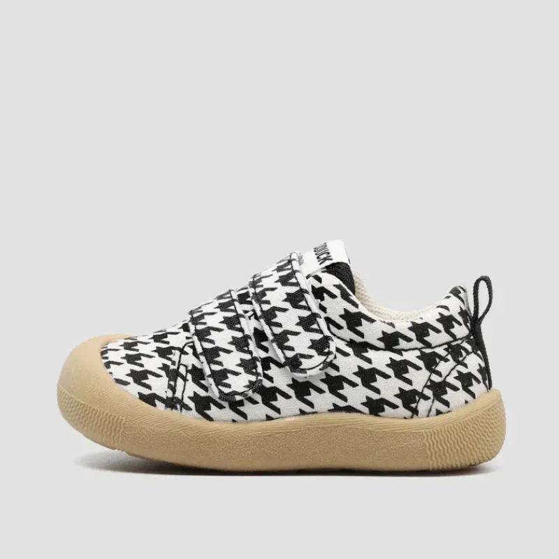 Mini Fashion™ - Åndbart materiale - Børnesko med print Online