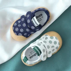 Mini Fashion™ - Åndbart materiale - Børnesko med print Online