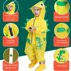 Mini Fashion™ - Regntøj - Regndragt til børn Best