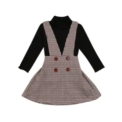 Mini Fashion™ - Sød og stilfuld - Kjolesæt i to dele Clearance