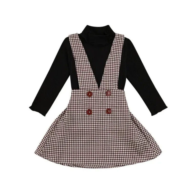 Mini Fashion™ - Sød og stilfuld - Kjolesæt i to dele Clearance