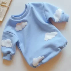 Mini Fashion™ - Søde Prints - Langærmet Body Clearance