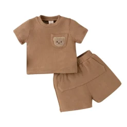 Mini Fashion™ - Sødt Bjørnedesign - Sommersæt Online