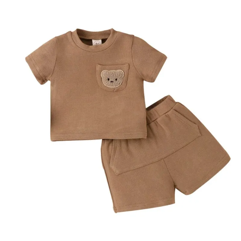 Mini Fashion™ - Sødt Bjørnedesign - Sommersæt Online