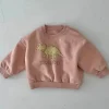 Mini Fashion™ - Sødt dinosaurprint - Dino-sweatshirt Sale