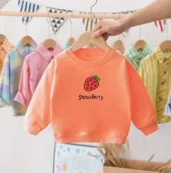 Mini Fashion™ - Sødt jordbærdesign - Sweatshirt Clearance