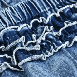 Mini Fashion™ - Sødt look - Denim Romper Best