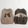 Mini Fashion™ - Sødt print med lomme - Dyresweater Sale
