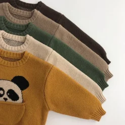 Mini Fashion™ - Sødt print med lomme - Dyresweater Sale