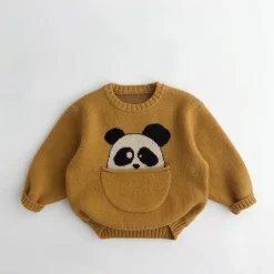 Mini Fashion™ - Sødt print med lomme - Dyresweater Sale