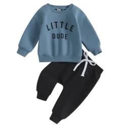 Mini Fashion™ - Sej 'Lille Fyr'-sæt i bomuld Fashion