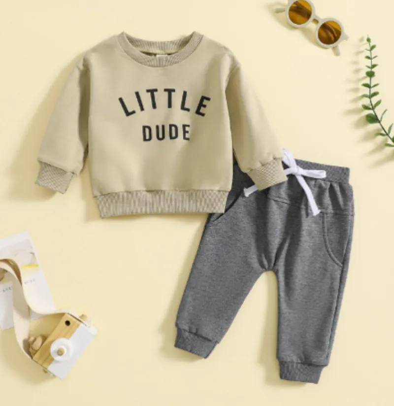 Mini Fashion™ - Sej 'Lille Fyr'-sæt i bomuld Fashion