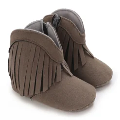 Mini Fashion™ - Sejt Look - Cowboystøvler til piger Outlet