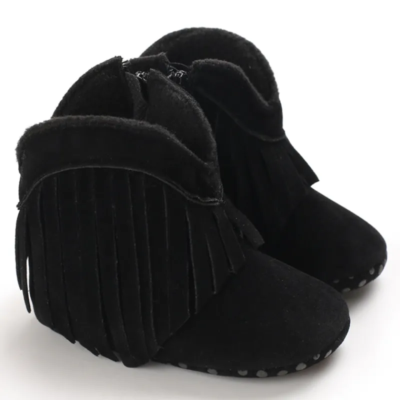 Mini Fashion™ - Sejt Look - Cowboystøvler til piger Outlet