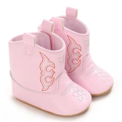 Mini Fashion™ - Sejt Look - Cowboystøvler til piger Outlet