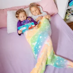 Mini Fashion™ - Selvlysende i Mørket - Havfrue-sovepose Hot