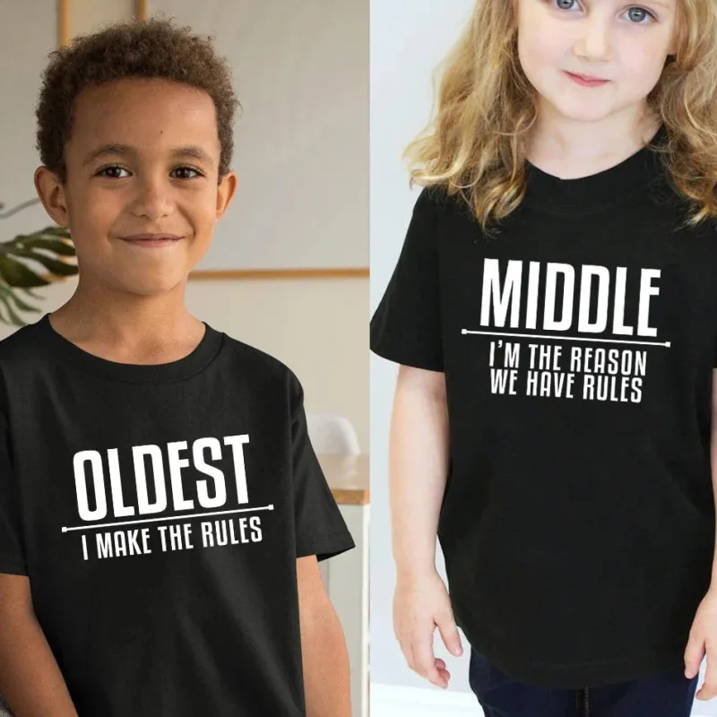 Mini Fashion™ - Sjov For Hele Familien - Familie T-shirts Discount