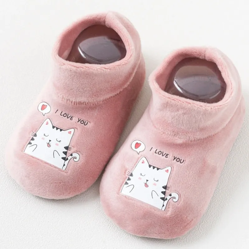 Mini Fashion™ - Skridsikkert design - Strømpesko til børn New
