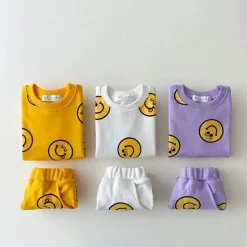 Mini Fashion™ - Smiley-børnetøj -Sommersæt til børn Clearance