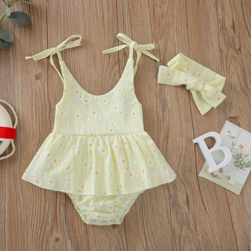 Mini Fashion™ - Sommerkjole og hårbånd New