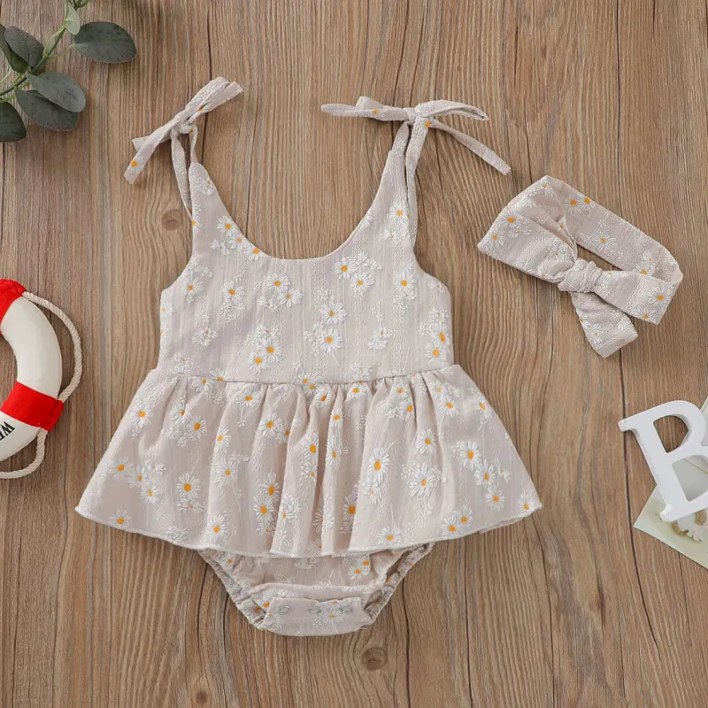 Mini Fashion™ - Sommerkjole og hårbånd New