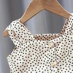 Mini Fashion™ - Sommersæt i bomuld til piger Online