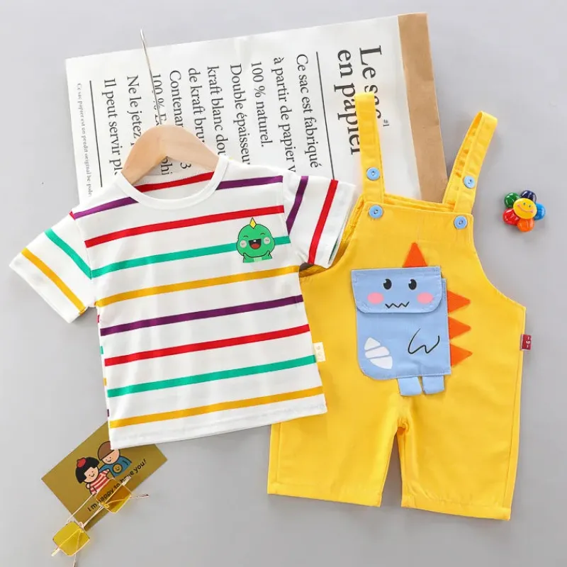 Mini Fashion™ - Stil & Dino - 2-delt sæt til børn Outlet