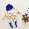 Mini Fashion™ - Superblød og behagelig - Træningsdragt med farvede hjerter Best