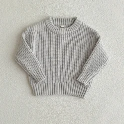 Mini Fashion™ - Superblødt Stof - Strikket Sweater Outlet