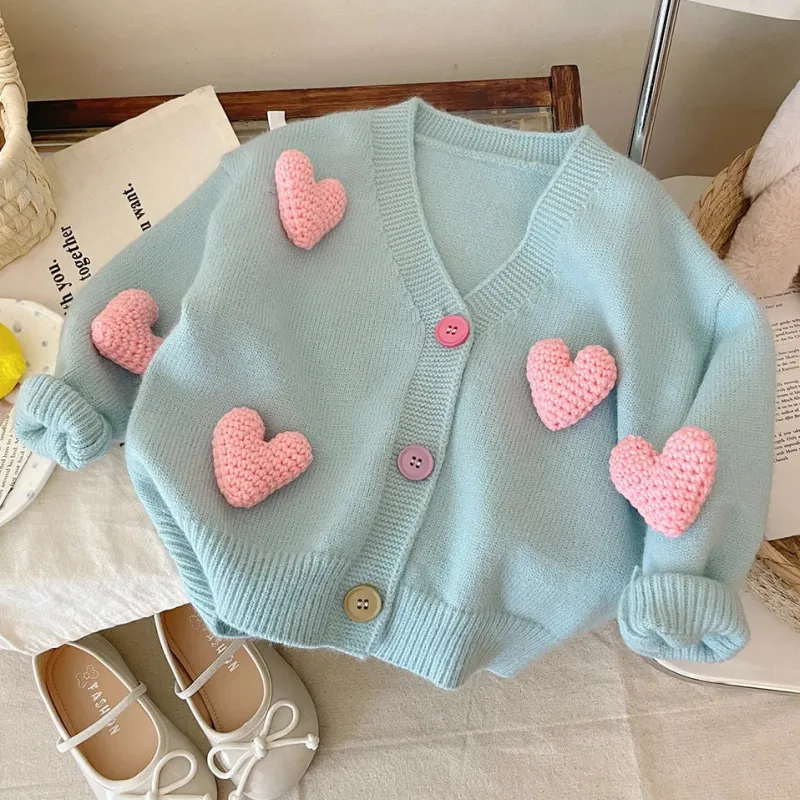Mini Fashion™ - Trendy og komfortabel - Hjertetrøje New