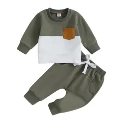 Peuter Trainingspak Katoen Mini Fashion™ - Træningsdragt i bomuld til småbørn Discount