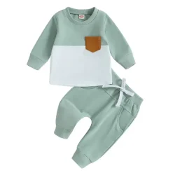 Peuter Trainingspak Katoen Mini Fashion™ - Træningsdragt i bomuld til småbørn Discount