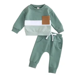 Peuter Trainingspak Katoen Mini Fashion™ - Træningsdragt i bomuld til småbørn Discount
