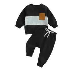 Peuter Trainingspak Katoen Mini Fashion™ - Træningsdragt i bomuld til småbørn Discount