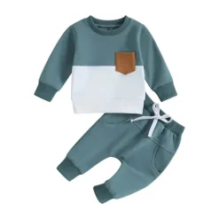 Peuter Trainingspak Katoen Mini Fashion™ - Træningsdragt i bomuld til småbørn Discount