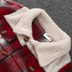 Mini Fashion™ - Varm & Stilfuld - Børnejakke med tern Outlet