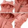 Mini Fashion™ - Varm & Trendy - Vest med Hætte Fashion